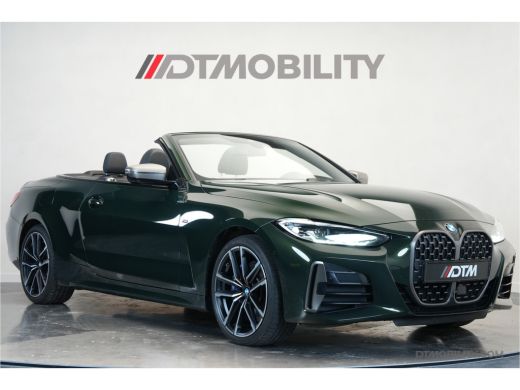 BMW 4 Serie Cabrio M440i xDrive High Executive | Adaptive Cruise Control | Ambient | Sanremo Gr&uuml;n ActivLease financial lease