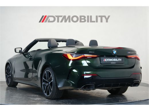 BMW 4 Serie Cabrio M440i xDrive High Executive | Adaptive Cruise Control | Ambient | Sanremo Gr&uuml;n ActivLease financial lease