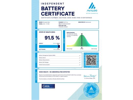 Mercedes-Benz eVito Lang 41 kWh Airco/Camera SOH 91,5% 11-2020 ActivLease financial lease