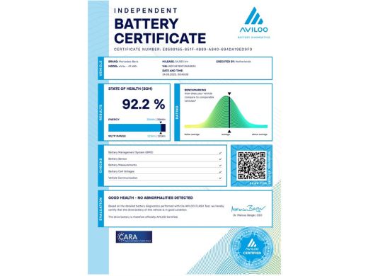 Mercedes-Benz eVito Lang 41 kWh Airco/Camera SOH 92,2% 09-2020 ActivLease financial lease
