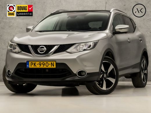 Nissan QASHQAI 1.2 N-Connecta Sport Automaat (PANORAMADAK, NAVIGATIE, CLIMATE, TREKHAAK, 360 CAMERA, SPORTSTOELE...