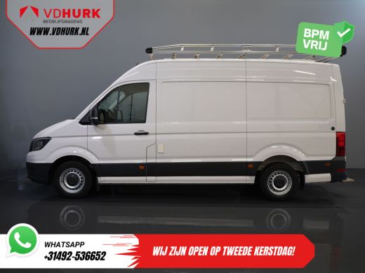 Volkswagen Crafter 2.0 TDI 180 pk L3H3 270Gr. Deuren/ Gev. Stoel/ Imperiaal/ Standkachel/ Carplay/ Cruise/ Trekhaak ActivLease financial lease