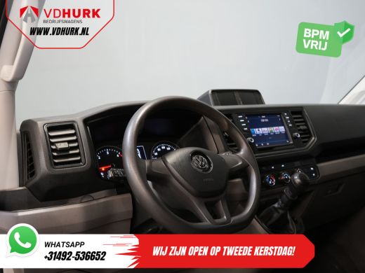 Volkswagen Crafter 2.0 TDI 180 pk L3H3 270Gr. Deuren/ Gev. Stoel/ Imperiaal/ Standkachel/ Carplay/ Cruise/ Trekhaak ActivLease financial lease