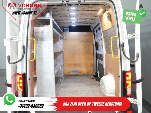 Volkswagen Crafter 2.0 TDI 180 pk L3H3 270Gr. Deuren/ Gev. Stoel/ Imperiaal/ Standkachel/ Carplay/ Cruise/ Trekhaak ActivLease financial lease