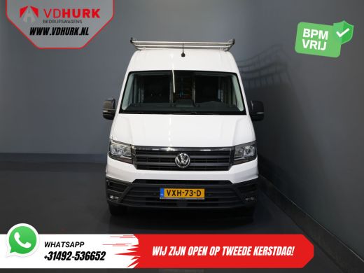 Volkswagen Crafter 2.0 TDI 180 pk L3H3 270Gr. Deuren/ Gev. Stoel/ Imperiaal/ Standkachel/ Carplay/ Cruise/ Trekhaak ActivLease financial lease