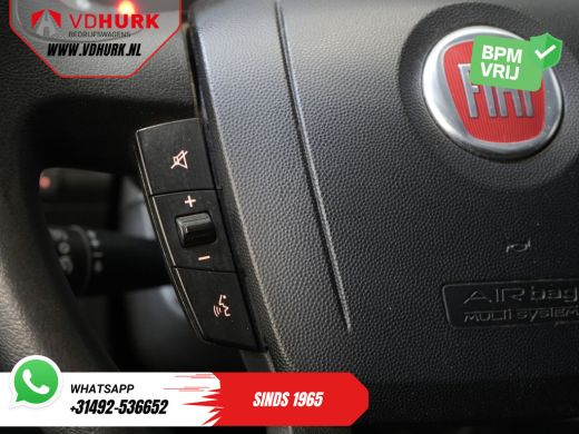 Fiat Ducato 2.3 MJ 150 pk Bakwagen 377x220x222 Laadklep/ Zijdeur/ Spoiler/ Tacho/ Gev.Stoel/ Camera/ Climate/... ActivLease financial lease