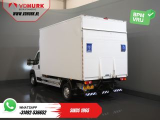 Fiat Ducato 2.3 MJ 150 pk Bakwagen 377x220x222 Laadklep/ Zijdeur/ Spoiler/ Tacho/ Gev.Stoel/ Camera/ Climate/...