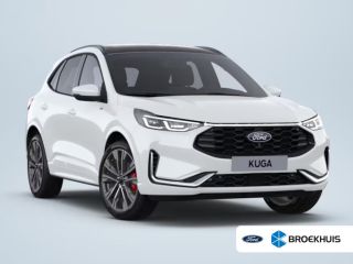 Ford Kuga 2.5 PHEV ST-Line X | Elektrisch glazen panorama-dak | Kleur wit | Lichtmetalen velgen 10-spaaks 20"
