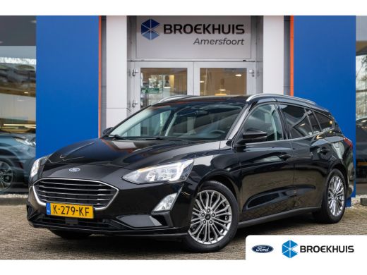 Ford Focus 1.0 EcoBoost Hybrid Titanium X Business | Trekhaak | Stuur/stoel/voorruit verwarming | Apple Carp...