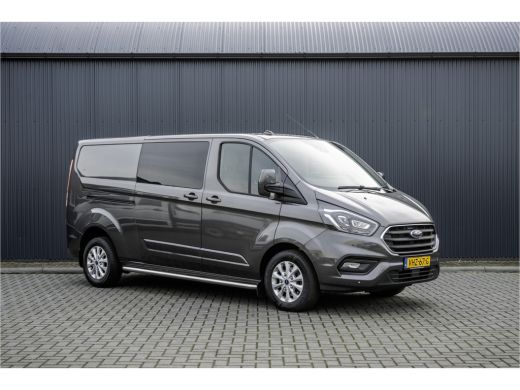 Ford Transit Custom 2.0 TDCI L2H1 Limited DC | 170 PK | 5-Zits | Automaat | CarPlay | Navi | Camera | Zijschuifdeur R... ActivLease financial lease