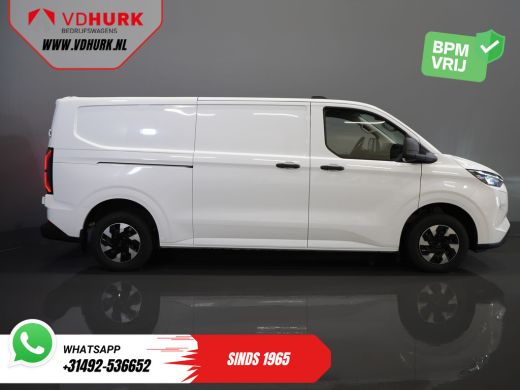 Ford E-Transit Custom Trend L2 65 kWh 330 km WLTP Garantie t/m 2030/ LED/ Snellader/ 2.3t Trekverm./ Stuurverw./ Stoelv... ActivLease financial lease