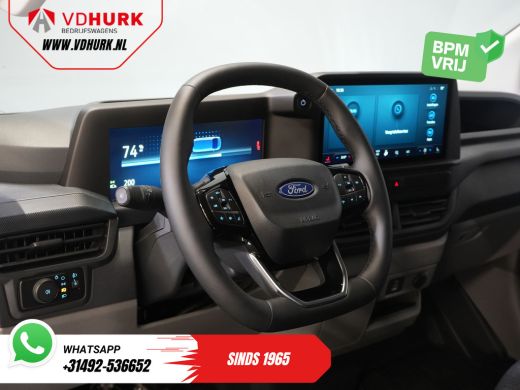 Ford E-Transit Custom Trend L2 65 kWh 330 km WLTP Garantie t/m 2030/ LED/ Snellader/ 2.3t Trekverm./ Stuurverw./ Stoelv... ActivLease financial lease