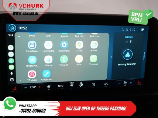 Ford E-Transit Custom Trend L2 65 kWh 330 km WLTP Garantie t/m 2030/ LED/ Snellader/ 2.3t Trekverm./ Stuurverw./ Stoelv... ActivLease financial lease