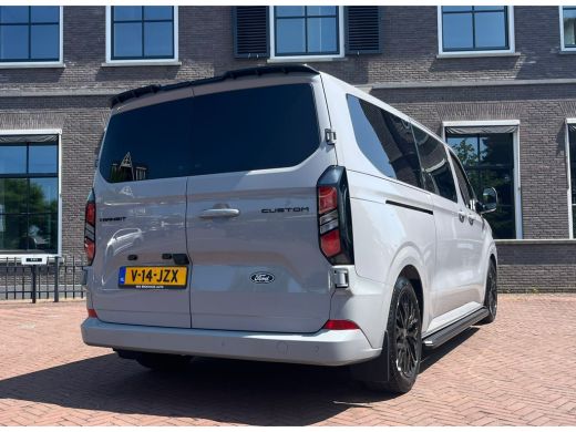 Ford Transit Custom 320 2.0 TDCI L2H1 Black Edition dubbele cabine Leder | 19"  | Glaslook | Spoiler | Full option! N... ActivLease financial lease