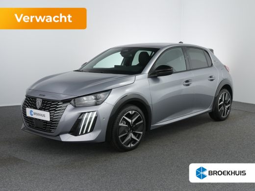 Peugeot 208 GT | Armsteunen op de voorportieren bekleed met kunstleder met groen sierstiksel (GT-Line) | Clim...