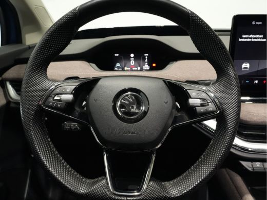 Skoda Enyaq iV Enyaq 80 204pk First Edition Panorama Wegkl. trekhaak Navigatie Stoel/Stuurverwarming 244 ActivLease financial lease