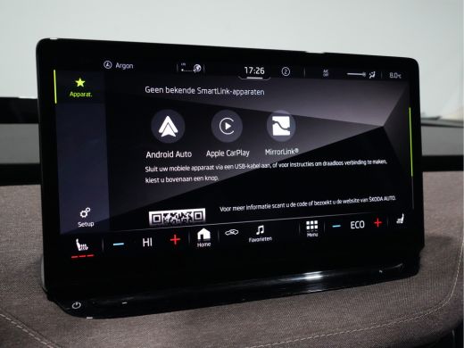 Skoda Enyaq iV Enyaq 80 204pk First Edition Panorama Wegkl. trekhaak Navigatie Stoel/Stuurverwarming 244 ActivLease financial lease