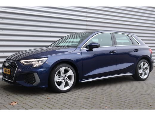 Audi A3 Sportback 30 TFSI 110PK S EDITION AUTOMAAT / NAVI / LEDER / CLIMA / FULL-LED / PDC / KEYLESS / 17... ActivLease financial lease