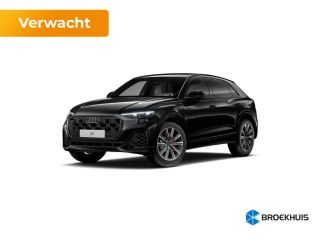 Audi Q8 Pro Line S | Adaptive air suspension sport | Bekleding leder/alcantara incl. ruitstiksel en "S" l...
