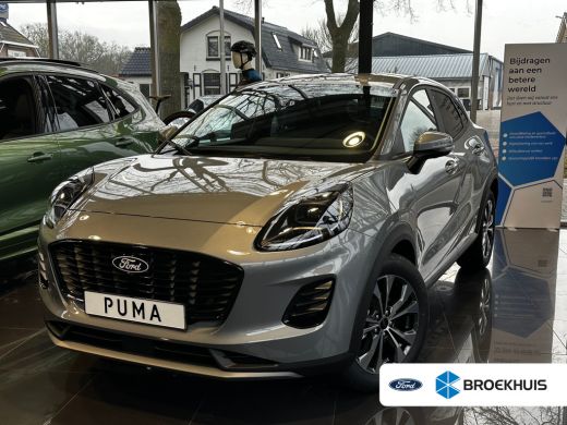Ford Puma 125PK Titanium 1.0 Hybride | STOEL, STUUR & VOORRUITVERWARMING| APPLE CARPLAY & ANDROID AUTO| LED...