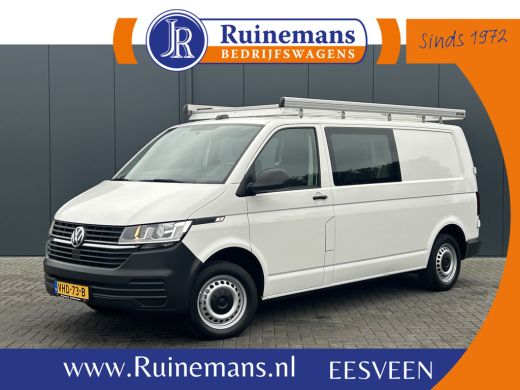 Volkswagen Transporter 2.0 TDI 111 PK / L2H1 / DUBBE CABINE / 1e EIG. / IMPERIAAL / TREKHAAK / AIRCO / CRUISE