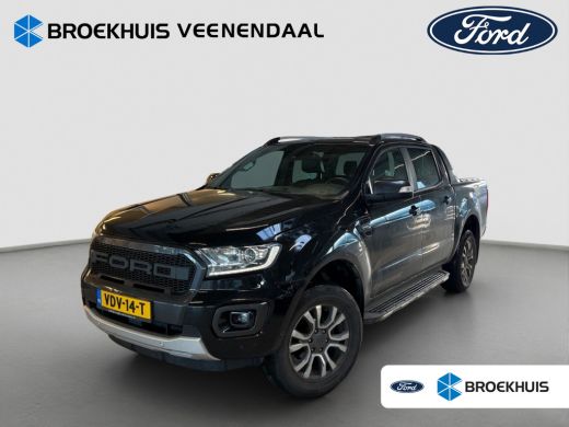 Ford Ranger 2.0 EcoBlue Wildtrak Supercab | 5-persoons | Camera | Trekhaak | Adap. cruise | Apple Carplay |