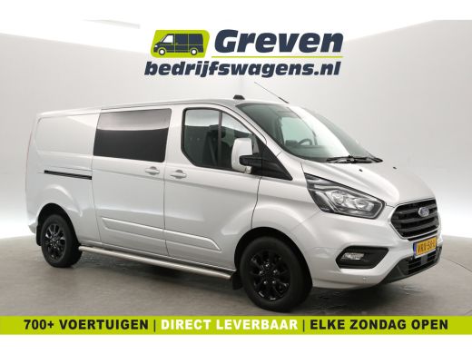 Ford Transit Custom 2.0 TDCI L2H1 Limited | DC | 6-Zits | Airco | Cruise | Carplay | Trekh. | Navi | Parkeersens. | S...