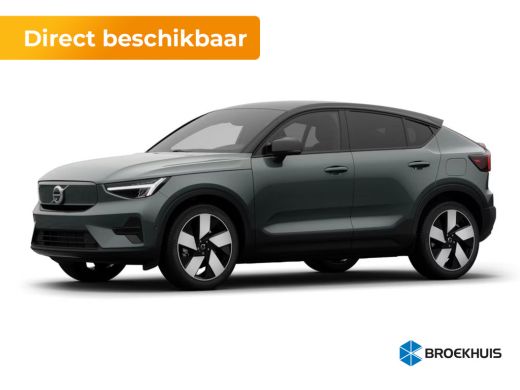 Volvo  EC40 Single Motor Extended Range Plus 82 kWh | Dak hoogglans zwart | Elektrisch bedienbare achterklep ...