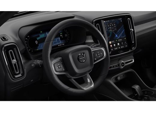 Volvo  EC40 Single Motor Extended Range Plus 82 kWh | Dak hoogglans zwart | Elektrisch bedienbare achterklep ... ActivLease financial lease