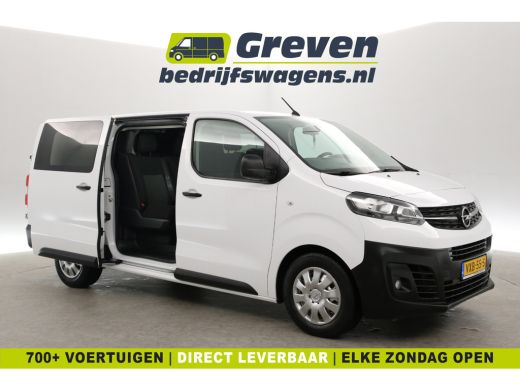 Opel Vivaro 2.0 145PK L3H1 | DC | 6-Zits | Trekh. | Airco | Cruise | Carplay | Parkeersens.