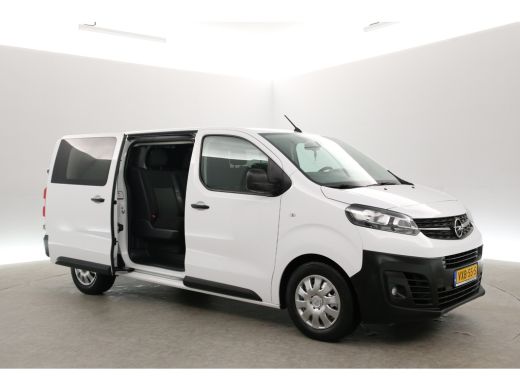 Opel Vivaro 2.0 145PK L3H1 | DC | 6-Zits | Trekh. | Airco | Cruise | Carplay | Parkeersens. ActivLease financial lease
