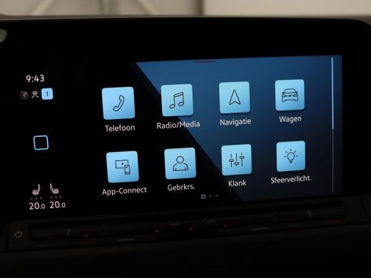 Volkswagen Golf 1.5 eTSI Style | Stoelverwarming | Trekhaak | Camera | Stuurverwarming | Memory | Sfeerverlichtin... ActivLease financial lease