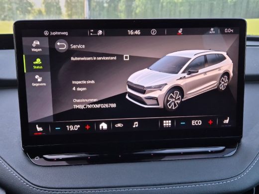 Skoda Enyaq iV 80 Sportline soh 93% Stoelverw Warmptepomp Virtual Cam Carplay ActivLease financial lease