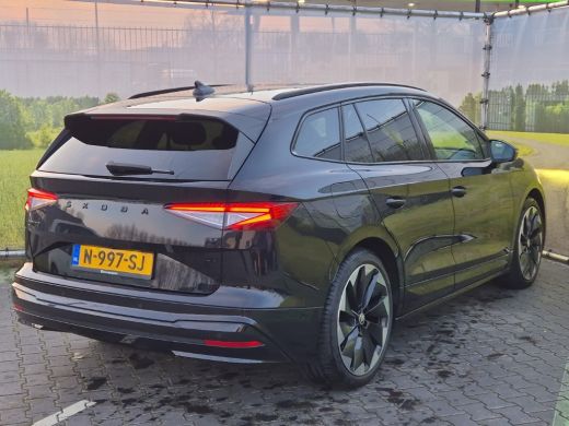 Skoda Enyaq iV 80 Sportline soh 93% Stoelverw Warmptepomp Virtual Cam Carplay ActivLease financial lease