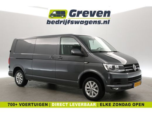 Volkswagen Transporter 2.0 TDI L2H1 | Airco | Cruise | 3-Zits | Trekh. | 2xSchuifdeur | Navi | Carplay | Parkeersens.