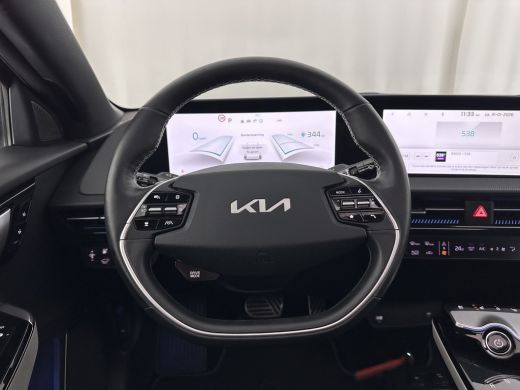 Kia EV6 GT-Line 77.4 kWh (3-Fase-11kW) {SOH-100%} (INCL-BTW) *AUT | PANO | HEAD-UP | LEATHER-ALCANTARA | ... ActivLease financial lease