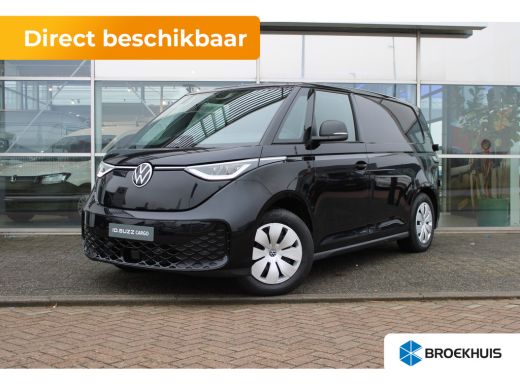 Volkswagen ID. Buzz Cargo Cargo 79 kWh &euro;9.000 VOORDEEL | 286 pk | Trekhaak | Achterdeuren | Bijrijdersbank | Stoelverwarmin...