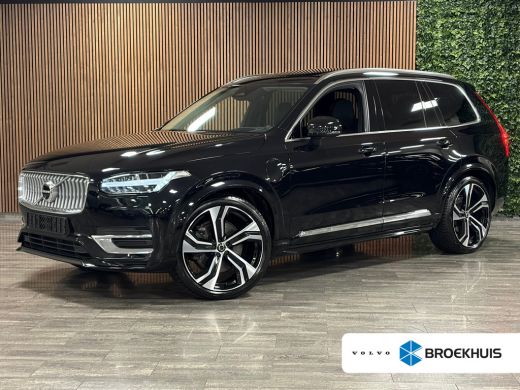Volvo  XC90 T8 AWD Recharge Ultra Ultimate Bright Luchtvering | Trekhaak | Stoelventilatie | 360&deg; Camera | He...