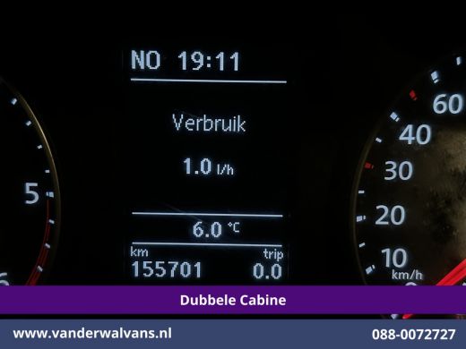 Volkswagen Transporter 2.0 TDI 150pk L2H1 Dubbele cabine Euro6 Airco | 6-Zits | 2500kg Trekhaak | Navigatie | Cruisecont... ActivLease financial lease