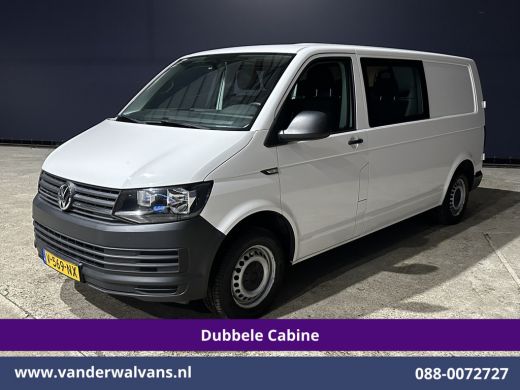 Volkswagen Transporter 2.0 TDI 150pk L2H1 Dubbele cabine Euro6 Airco | 6-Zits | 2500kg Trekhaak | Navigatie | Cruisecont... ActivLease financial lease