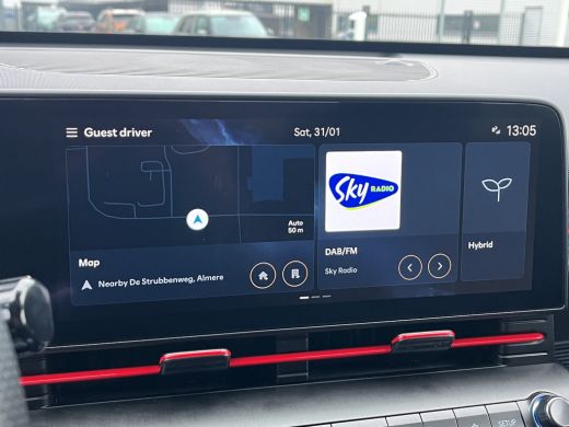 Hyundai Kona 1.6 GDI 141pk HEV N-Line | Premium audio | 360 camera | Bestuurdersstoel met geheugen | Adaptive ... ActivLease financial lease