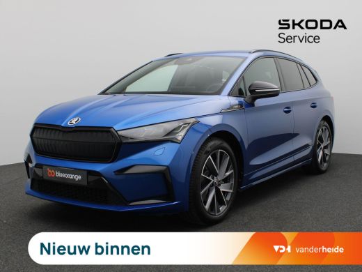 Skoda Enyaq iV 60 Sportline 170PK Aut. SOH 94%, Trekhaak, Virtual Pedal, Keyless, Side Assist, Achteruitrijcamer...