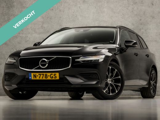 Volvo  V60 2.0 B3 Sport 177Pk Automaat (APPLE CARPLAY, LEDER, CAMERA, GETINT GLAS, STUUR/STOELVERWARMING, EL...
