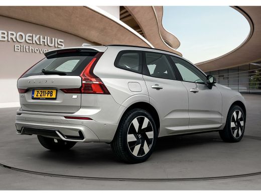 Volvo  XC60 T6 Plug-in hybrid Ultimate Dark | SILVER DAWN | Trekhaak | PDC V+A 360 camera | Stoel + Stuurverw... ActivLease financial lease