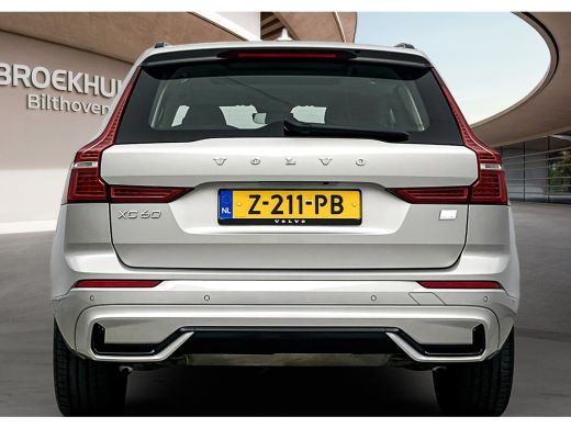 Volvo  XC60 T6 Plug-in hybrid Ultimate Dark | SILVER DAWN | Trekhaak | PDC V+A 360 camera | Stoel + Stuurverw... ActivLease financial lease