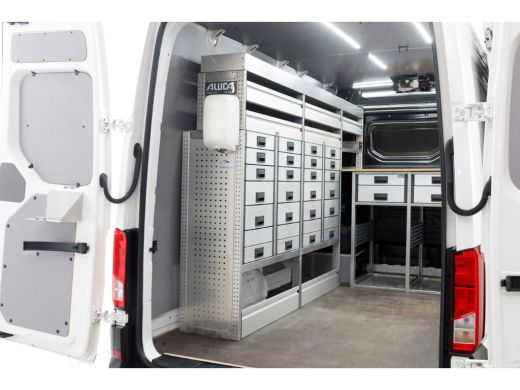 Volkswagen Crafter 35 2.0 TDI 140pk L3H3 (L2H2) Airco/Inrichting/230V/Standkachel 11-2021 ActivLease financial lease