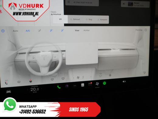 Tesla Model Y 455 Km WLTP (DEMO) Adapt.Cruise/ Pano/ Elek.stoelen/ Mem.stoel/ Elek.klep/ Stoelverw/ Navi/ 360 c... ActivLease financial lease