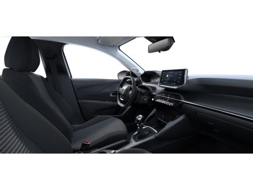 Peugeot 208 Style | Dashboard en deurpanelen in kunststof met carboneffect | Ecoled koplampen | Elektrisch ve... ActivLease financial lease