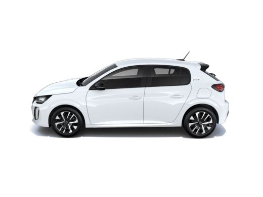 Peugeot 208 Style | Dashboard en deurpanelen in kunststof met carboneffect | Ecoled koplampen | Elektrisch ve... ActivLease financial lease