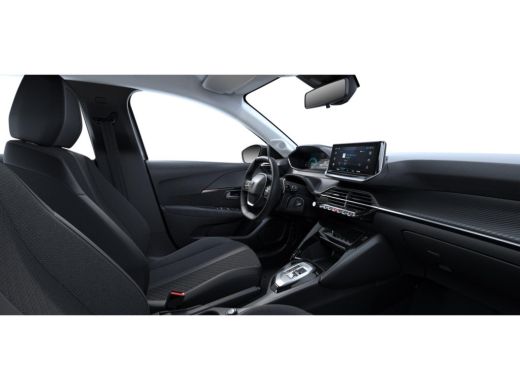 Peugeot 208 Style | Dashboard en deurpanelen in kunststof met carboneffect | Ecoled koplampen | Elektrisch ve... ActivLease financial lease